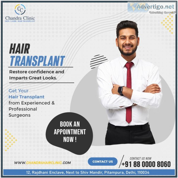 Searching for the best hair transplant doctor in delhi?