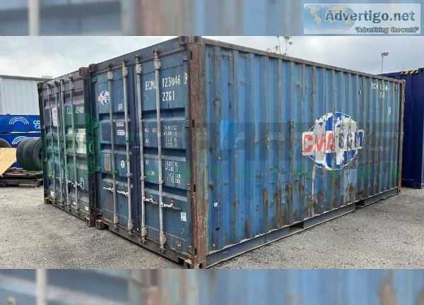 USED 20&rsquo CONTAINERS AVAILABLE