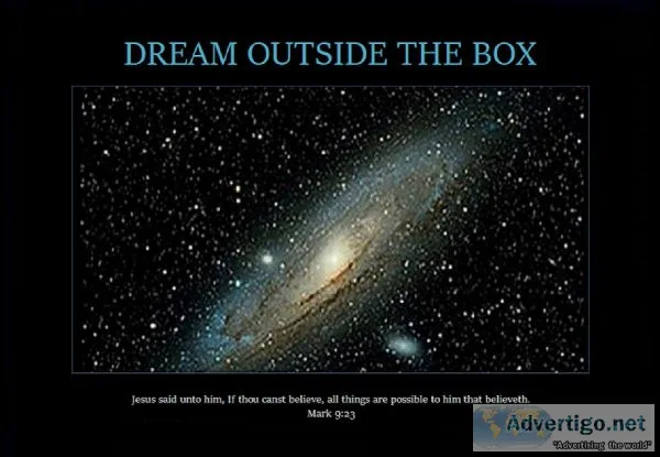 Dream Outside the Box - Poster to Kickstart Your Dreams