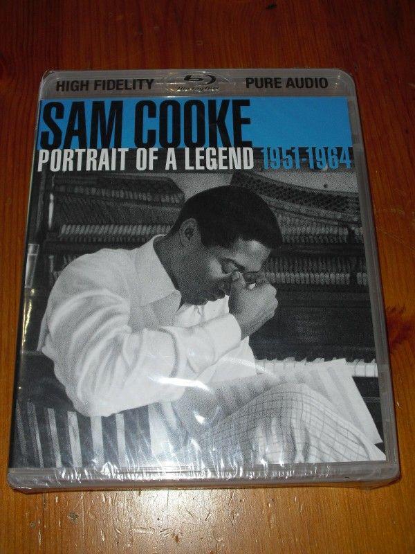 NEW Sam Cooke - Portrait of a Legend High Fidelity Blu Ray Audio