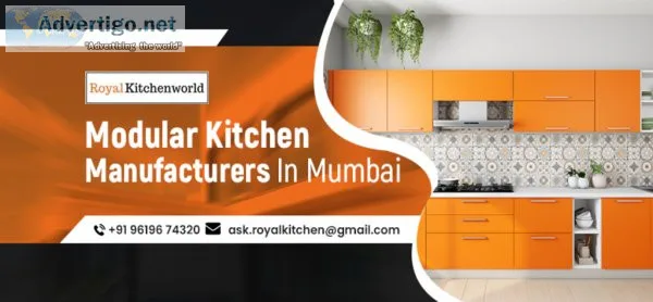 L shaped modualr kitchen manufacturers & designers in mumbai