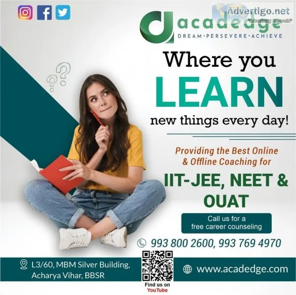 Neet coaching center in bhubaneswar - acadedge