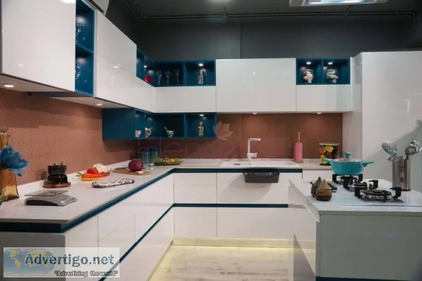 U shaped kitchen designers in mumbai