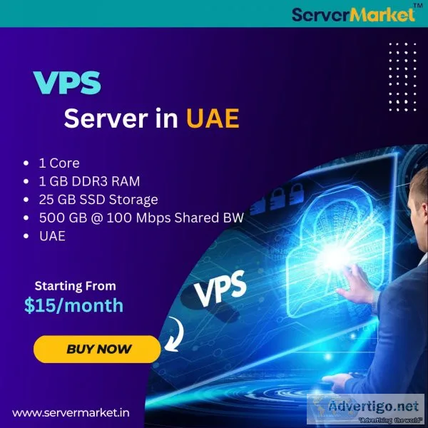 Uae vps server ? get your vps now | servermarket
