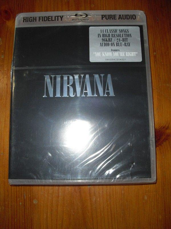 NEW Nirvana - Nirvana High Fidelity Blu-Ray Audio