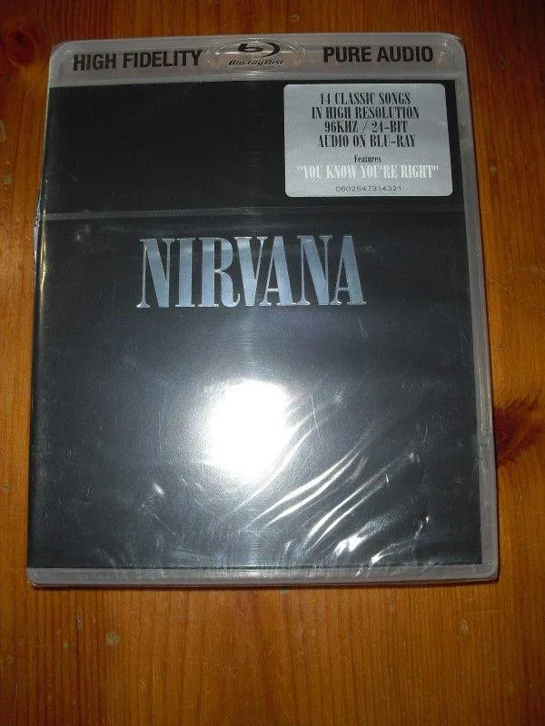 NEW Nirvana - Nirvana High Fidelity Blu-Ray Audio