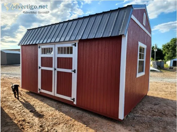 12x16 Estate Series lofted building