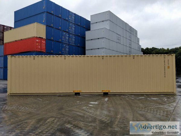 40 high cube shipping container - single use (new)