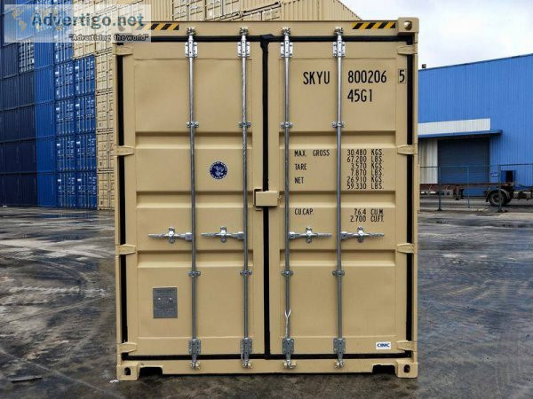 40 high cube shipping container - single use (new)