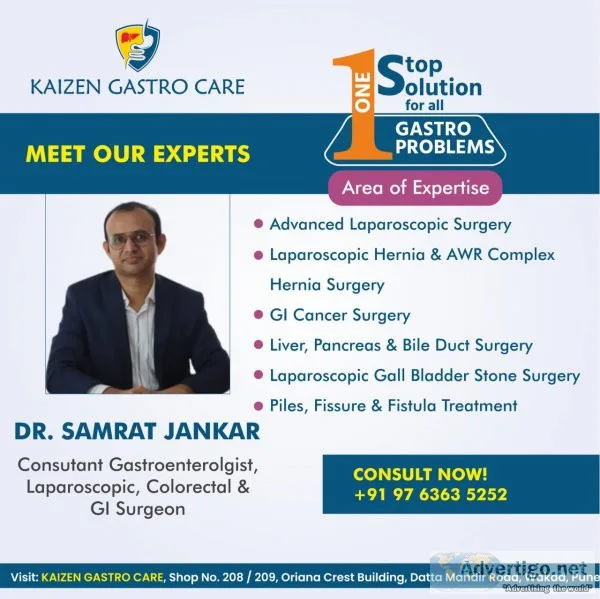 Best gastroenterologist in pune | gastroenterology hospital in p