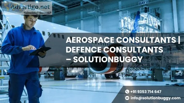 Aerospace consultant - solutionbuggy