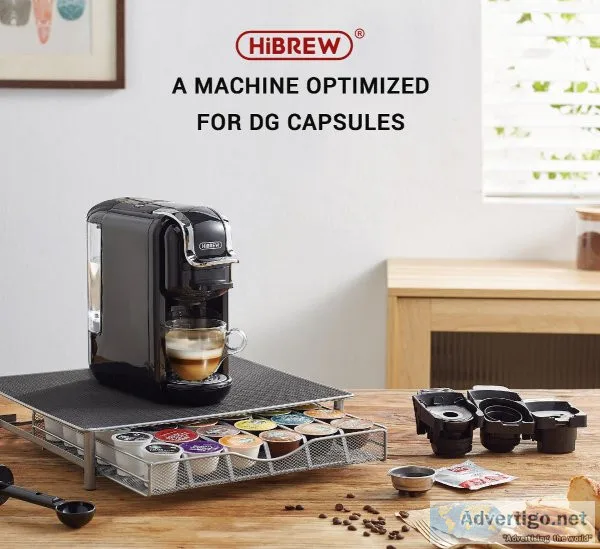 HiBREW Coffee Machine 4in1 Multiple Capsule Espresso H3
