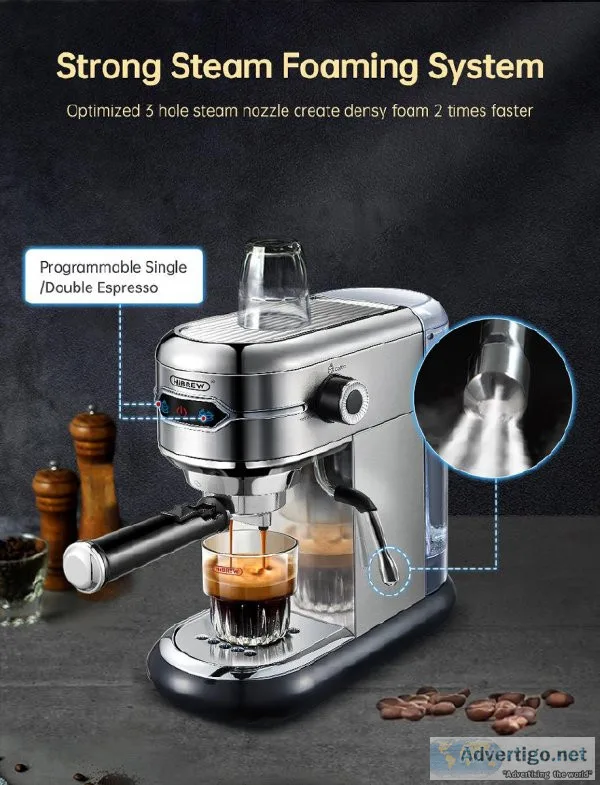 HiBREW Coffee Maker Cafetera 19 Bar H11