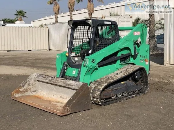 2017 BOBCAT T740 CRAWLER SKIDSTEER LOADER