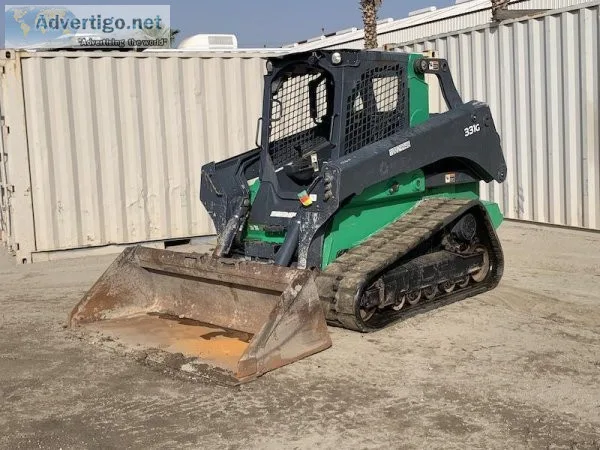 2018 JOHN DEERE 331G CRAWLER SKIDSTEER LOADER