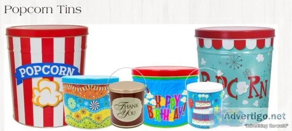 Get The Best Gourmet Popcorn Tins