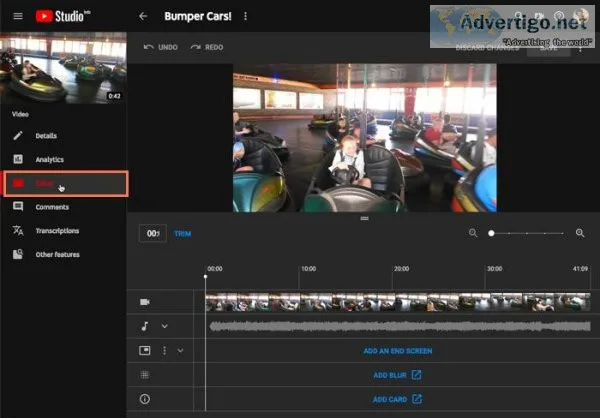 youtube video editor