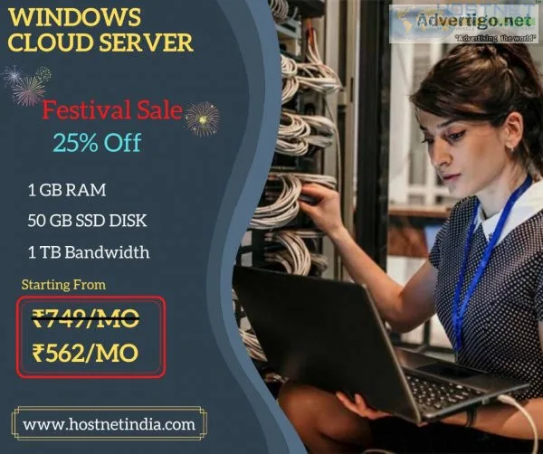 Buy windows cloud server | hostnetindia