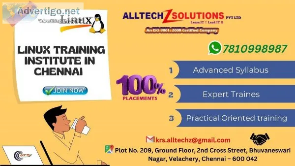 Linux training institute in Chennai