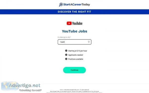 StartACareerToday - Youtube