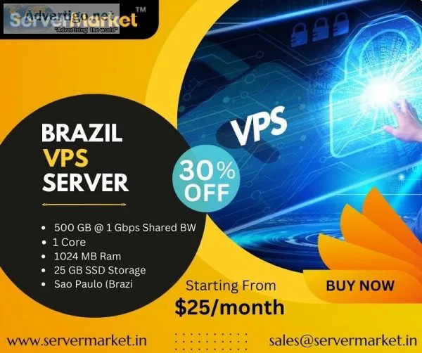 Brazil vps server ? get your vps now ? starting from $25/month |