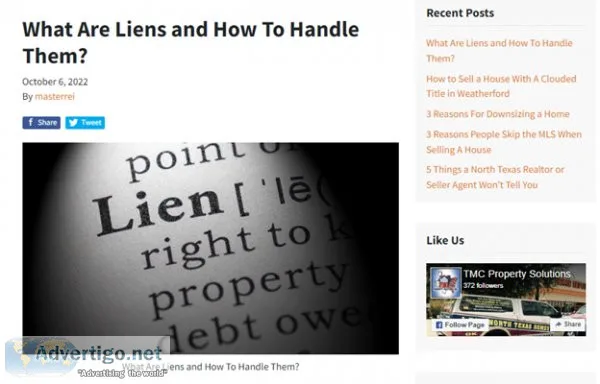 What Are Liens and How To Handle Them