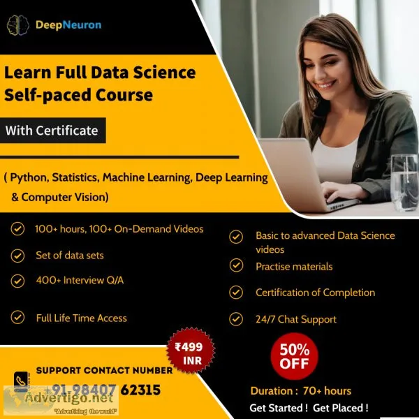 Full stack data science self paced course