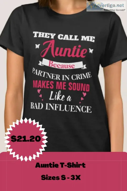 Funny Auntie T-Shirt