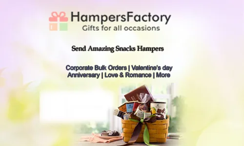 Online snacks hamper baskets delivery in india
