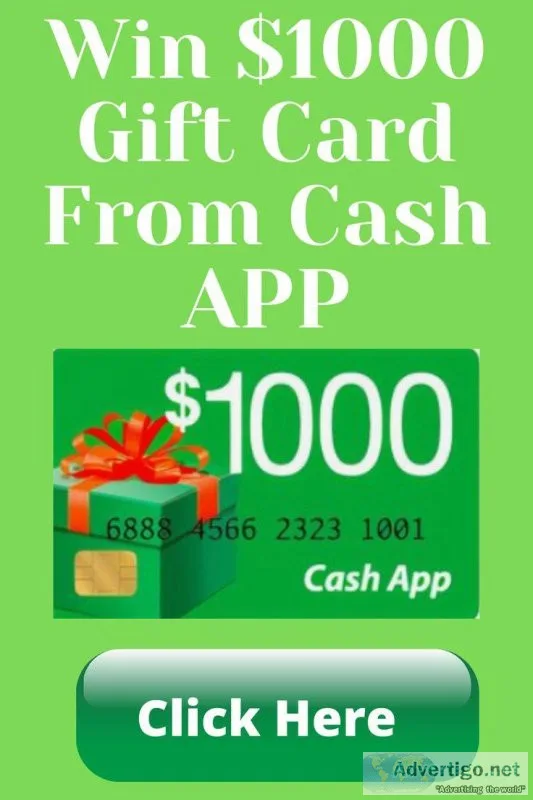 Free 1000 Cash App Free Giveaway