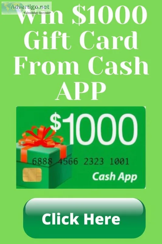 Free 1000 Cash App Free Giveaway