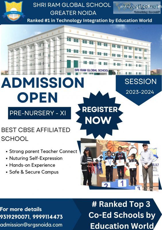 Admission open session 2023 2024 srgs gr noida in noida