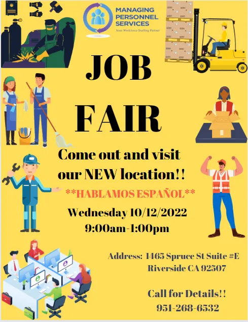 Job Fair Corona CA