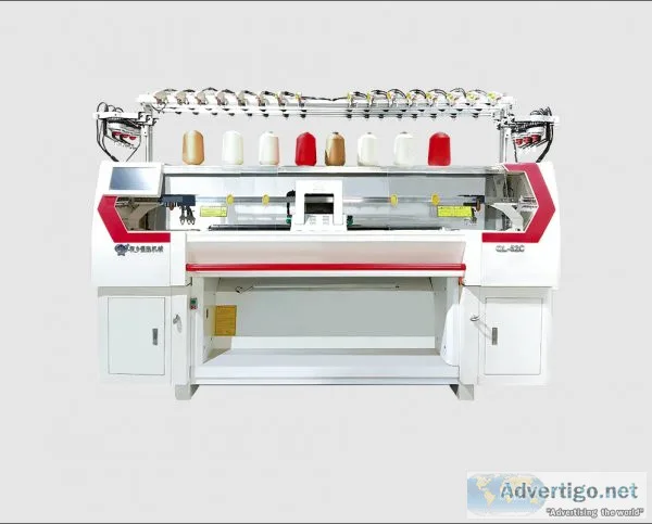 Double System Computerized Flat Knitting Machine Series