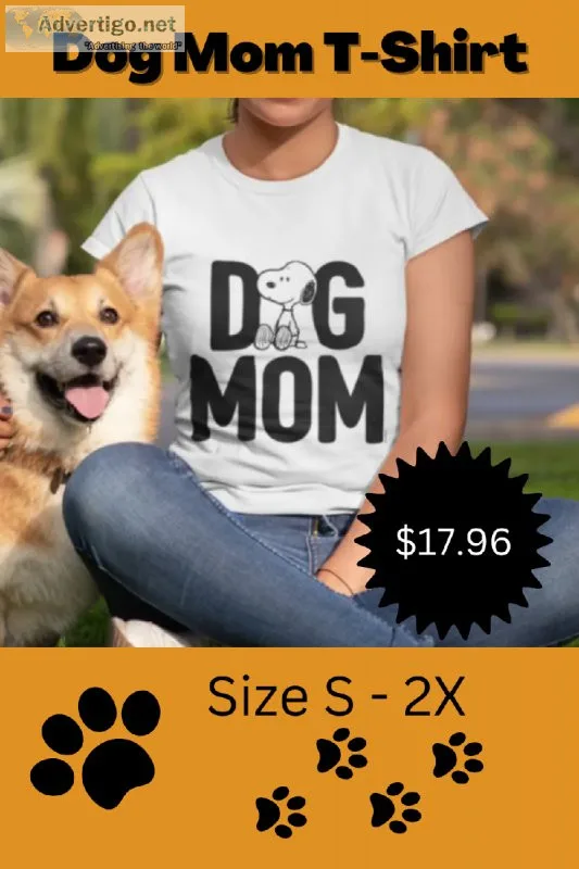 Snoopy Dog Mom T-Shirt