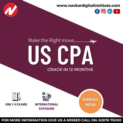 Get the best online us cpa course coaching in india by navkar di