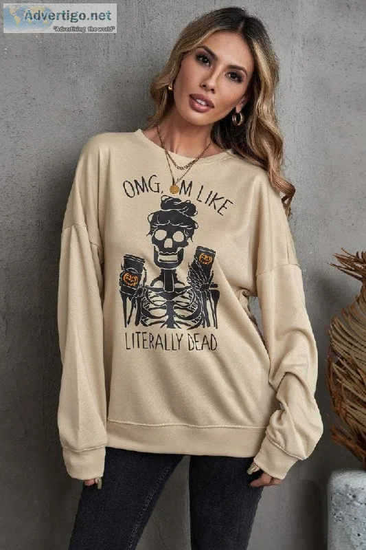 Halloween Sweatshirts for Women
