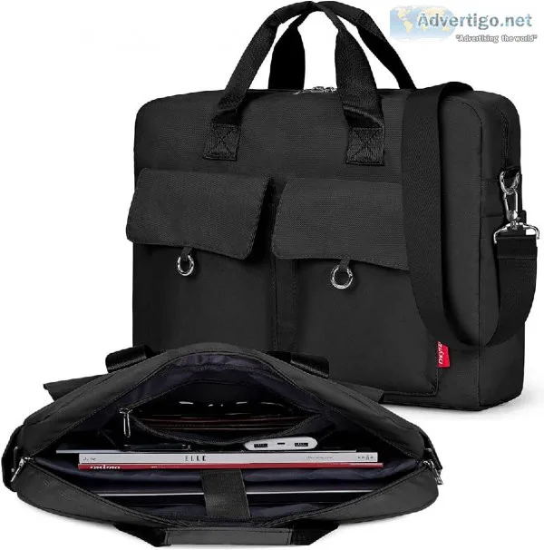Laptop Bag Sleeve 15.6 inch Waterproof Messenger Bag for Women M