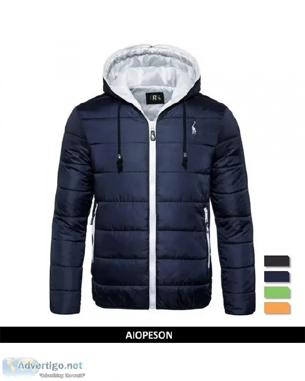 Waterproof Winter Jacket Men Hoodied Parka Men Warm Winter Coat