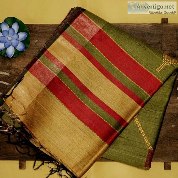 Kausheya:bhagalpur silk saree