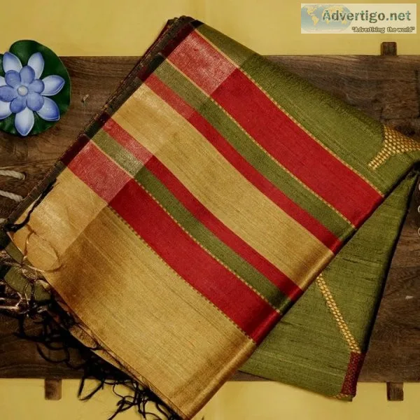 Kausheya:bhagalpur silk saree