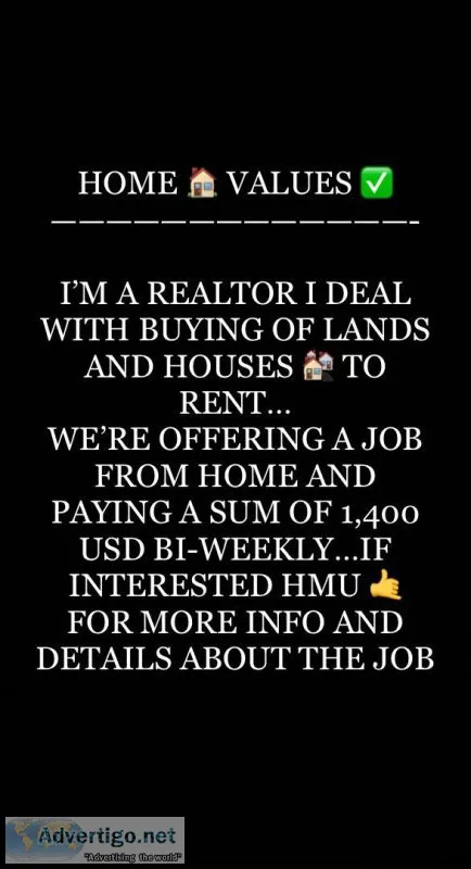 JOB FROM HOME