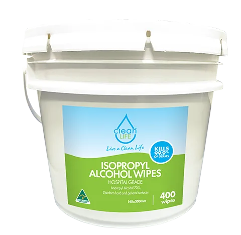 Isopropyl alcohol 70% in tub | cleanlife