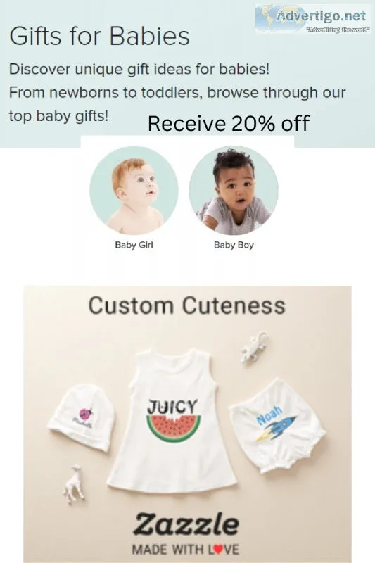 Made With Love Gifts for Babies
