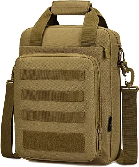Tactical Briefcase Military Laptop Messenger BagHeavy Duty Shoul