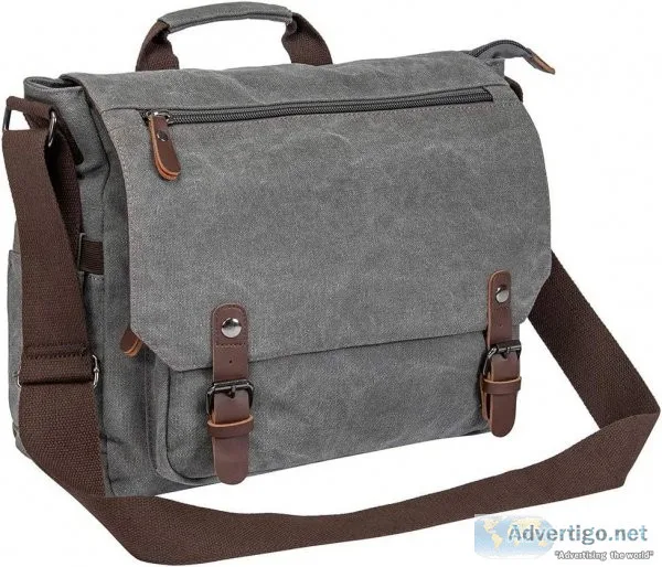 Laptop Messenger Bag Men Business Vintage shoulder bagBriefcase