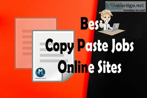 Best Copy Paste Jobs Online Sites For Work From Home