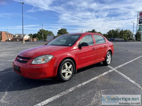 2009 Chevy Cobalt 130k miles red sedan
