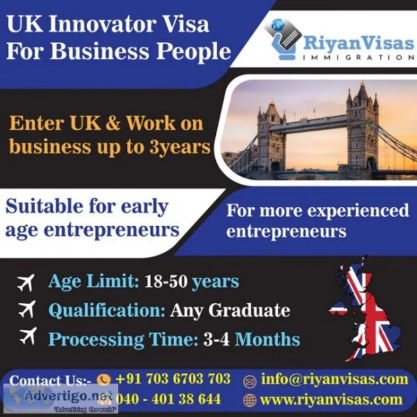 Uk innovator visa for business people