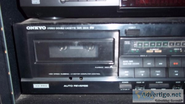 FOR SALE ONKYO TA-RW400 TWIN CASETTE TAPE DECK